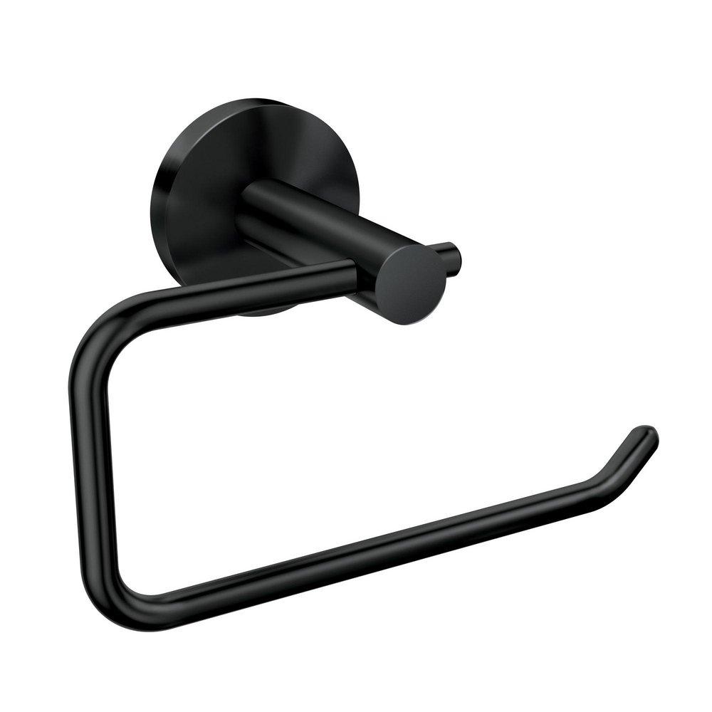 Moen Matte Black Wall Toilet Tissue Holder 