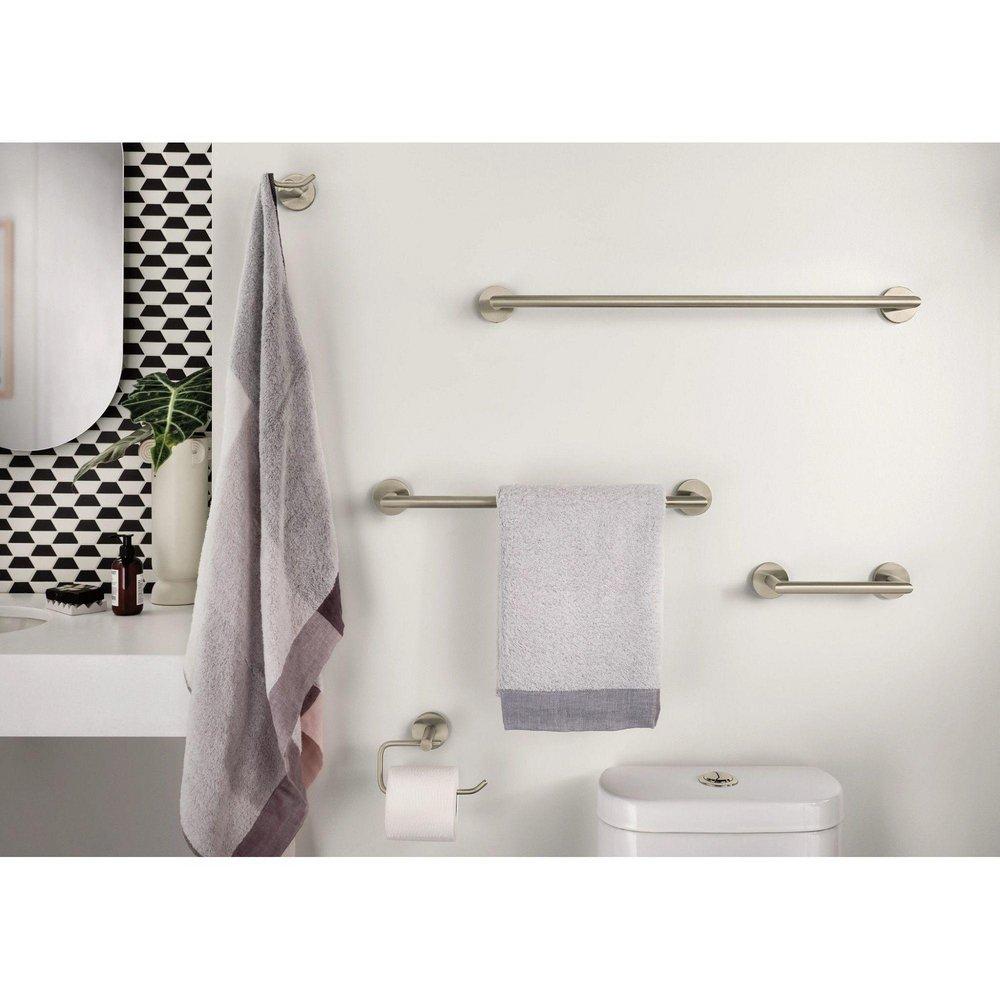 Moen Brushed Nickel 18 in. Towel Bar 