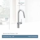 Moen Brushed Gold Single Handle Kitchen Faucet 