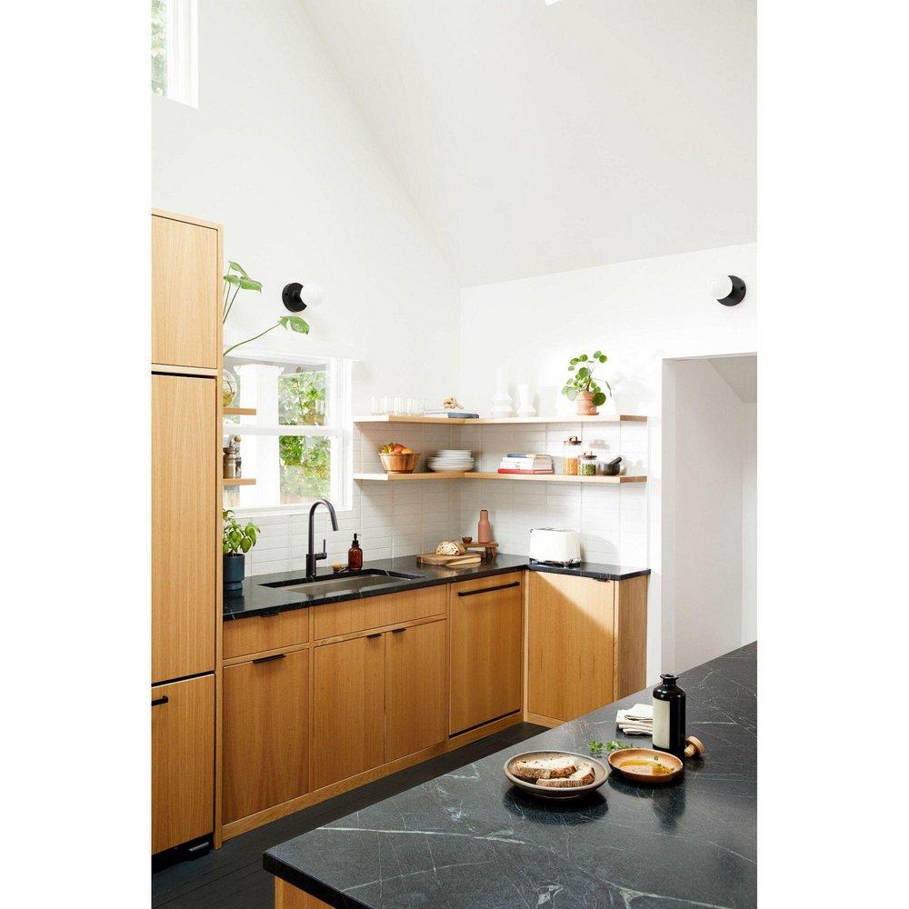 Moen Matte Black Single Handle Kitchen Faucet 