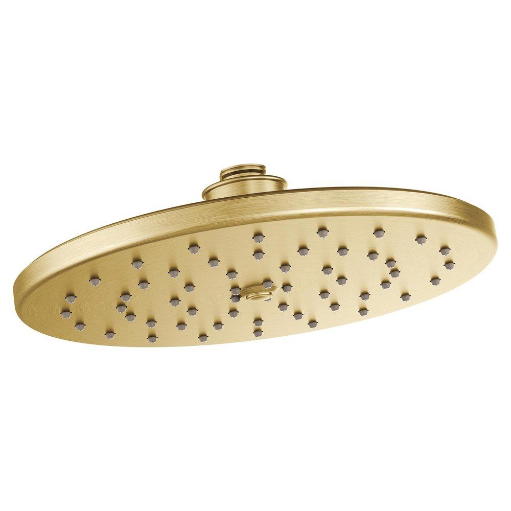 Moen Brushed Gold Single Function Full Showerhead 