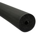 Jones Stephens Black 6-5/8 x 1 in. x 12 ft. Elastomeric Foam Pipe Insulation in Black 