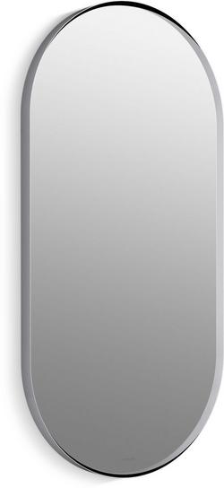 20-1/16 x 1-3/8 in. Framed Mirror Capsule in Chromes