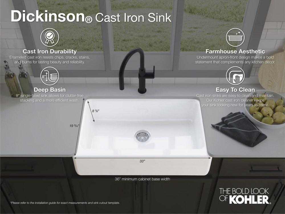 *CVR* DICKINSON UC APN SINK 