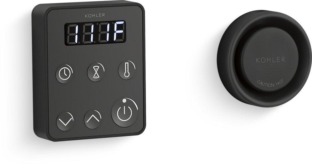 KOHLER Matte Black Steam Generator Control Kit 