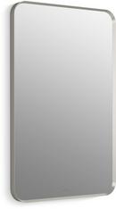 22-1/16 x 1-3/8 in. Framed Mirror Rectangular in Nickel Tones