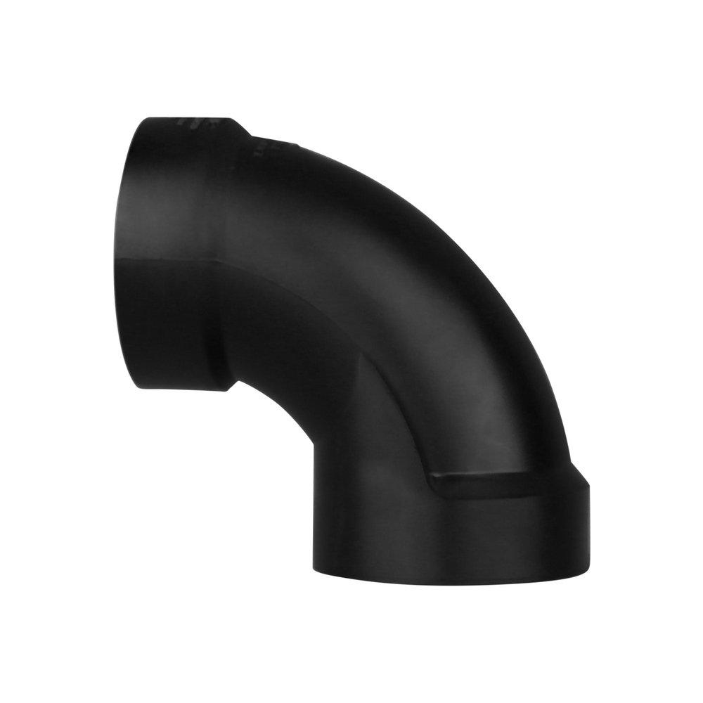 Black ABS DWV 90° Elbow 