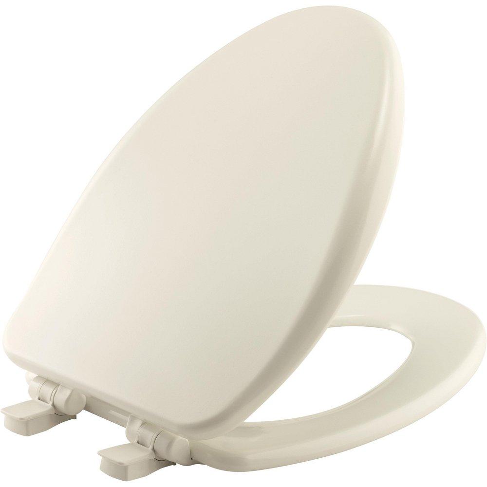 Bemis Biscuit Elongated Closed Front Toilet Seat 