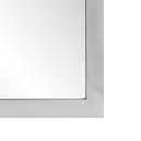 Jensen Satin Nickel 24 x 36 in. Framed Mirror Rectangular 