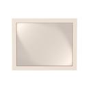 Jensen White 30 x 24 in. Rectangular Framed Mirror 