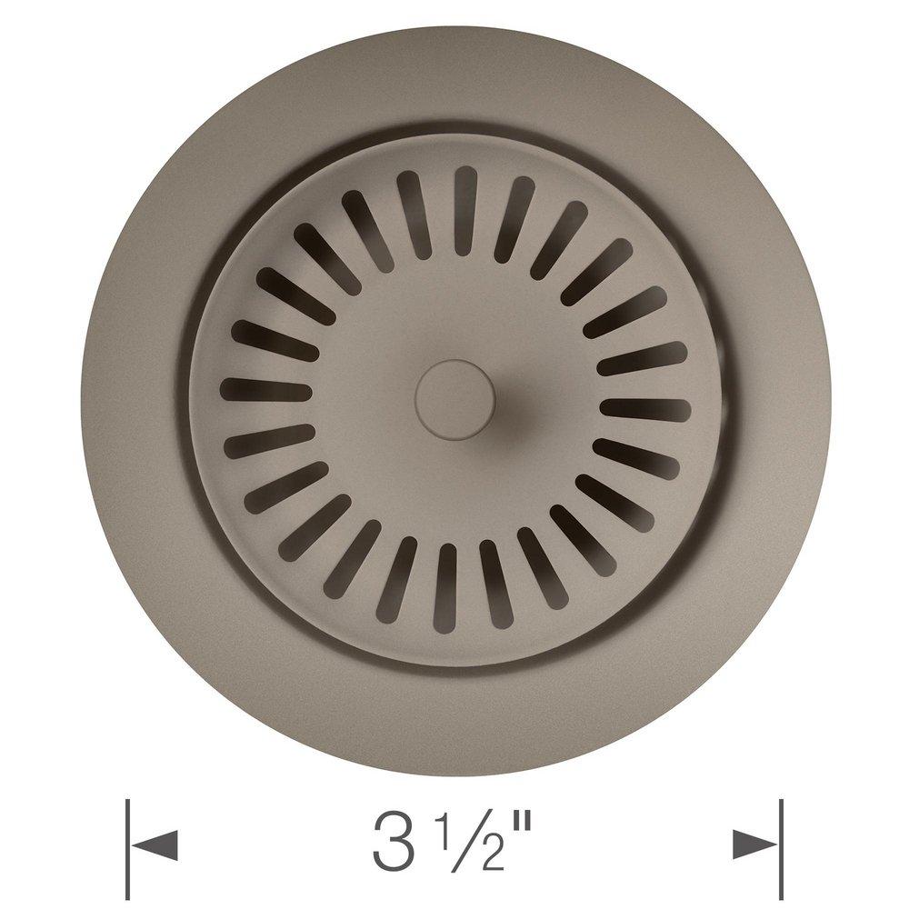 BLANCO Truffle 2-3/20 x 3-1/2 in. Metal Decorative Disposal Flange 