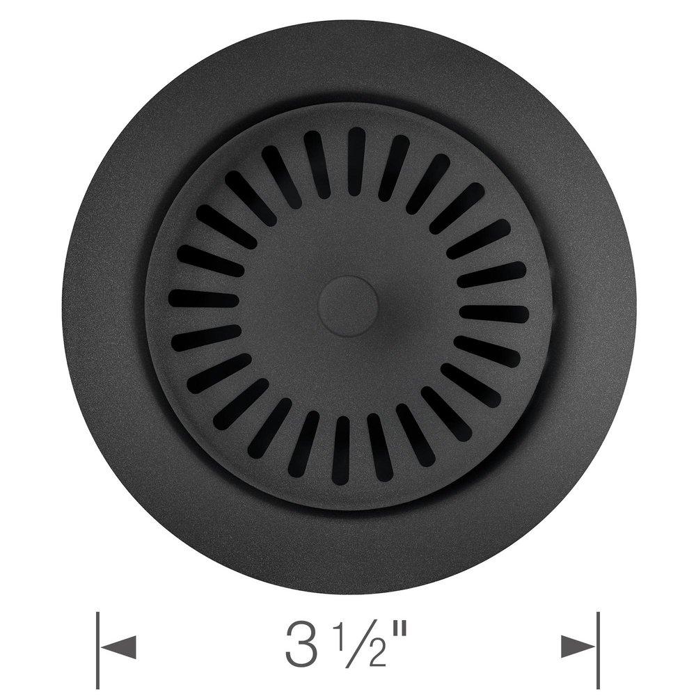 BLANCO Anthracite 2-3/20 x 3-1/2 in. Metal Decorative Disposal Flange 