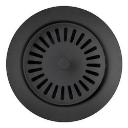 2-3/20 x 3-1/2 in. Metal Decorative Disposal Flange in Anthracite