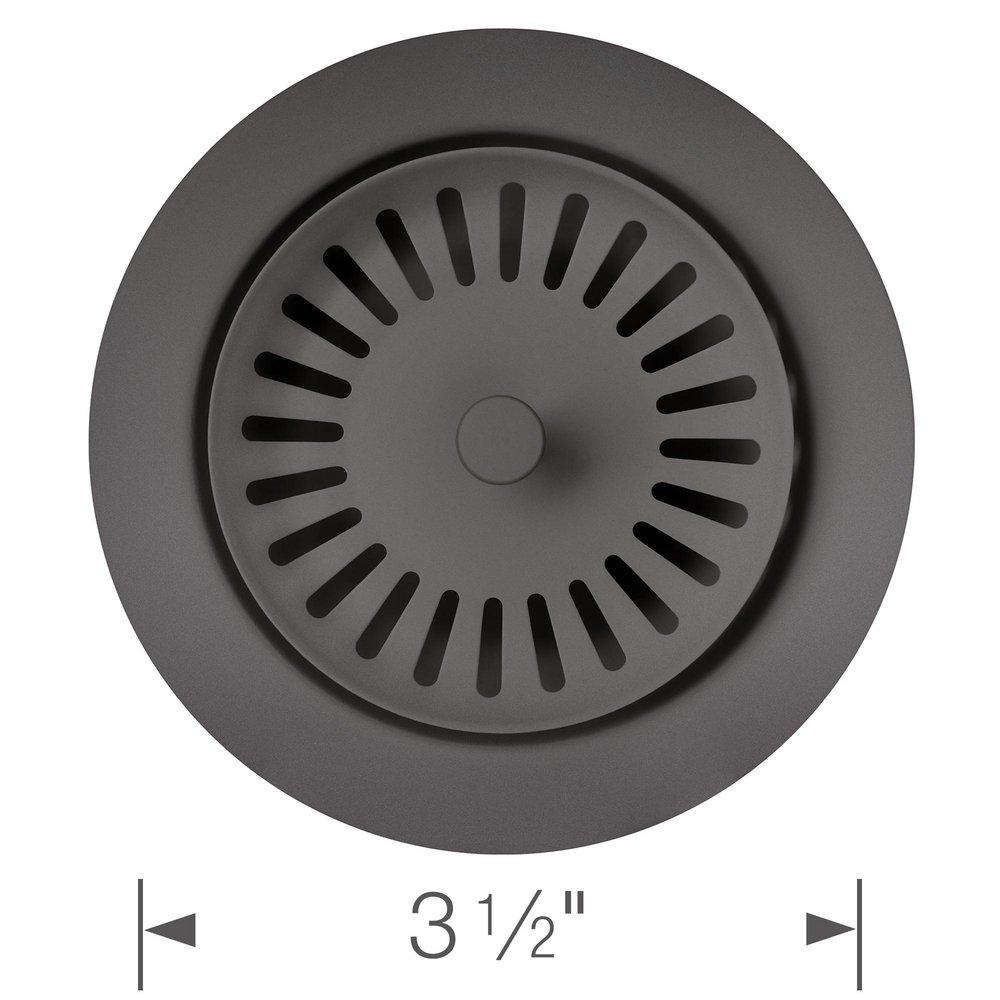 BLANCO Cinder 2-3/20 x 3-1/2 in. Metal Decorative Disposal Flange 