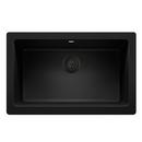 BLANCO Coal Black 2-3/20 x 3-1/2 in. Metal Decorative Disposal Flange 