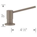 BLANCO Truffle 4 in. 15 oz. Kitchen Soap Dispenser 