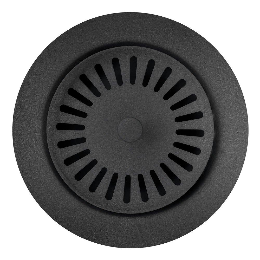 BLANCO Anthracite 3-1/2 in. Stainless Steel Basket Strainer 