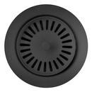 3-1/2 in. Stainless Steel Basket Strainer in Anthracite