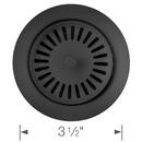 BLANCO Anthracite 3-1/2 in. Stainless Steel Basket Strainer 