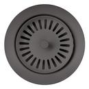 3-1/2 in. Stainless Steel Basket Strainer in Cinder