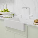 BLANCO White 29-13/16 x 19 in. No Hole Granite Composite Single Bowl Farmhouse Kitchen Sink 