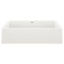 30 in. Farmhouse Silgranit Single Bowl Kitchen Sink in White