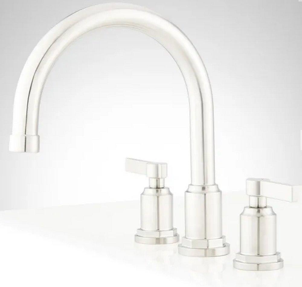 Signature Hardware Brushed Gold Two Handle Roman Tub Faucet (Trim Only) 