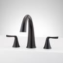 Signature Hardware Matte Black Two Handle Roman Tub Faucet (Trim Only) 