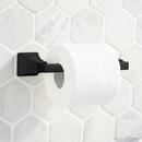 Wall Mount Toilet Tissue Holder in Matte Black