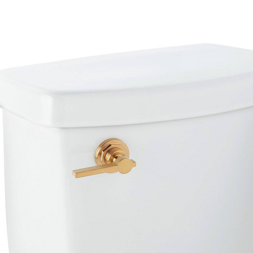 Signature Hardware Brushed Gold Trip Lever 