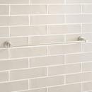 Signature Hardware Brushed Gold 26 in. Towel Bar 