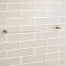 Signature Hardware Brushed Gold 24 in. Towel Bar 