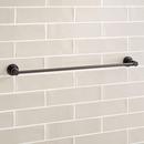 Signature Hardware Brushed Gold 24 in. Towel Bar 