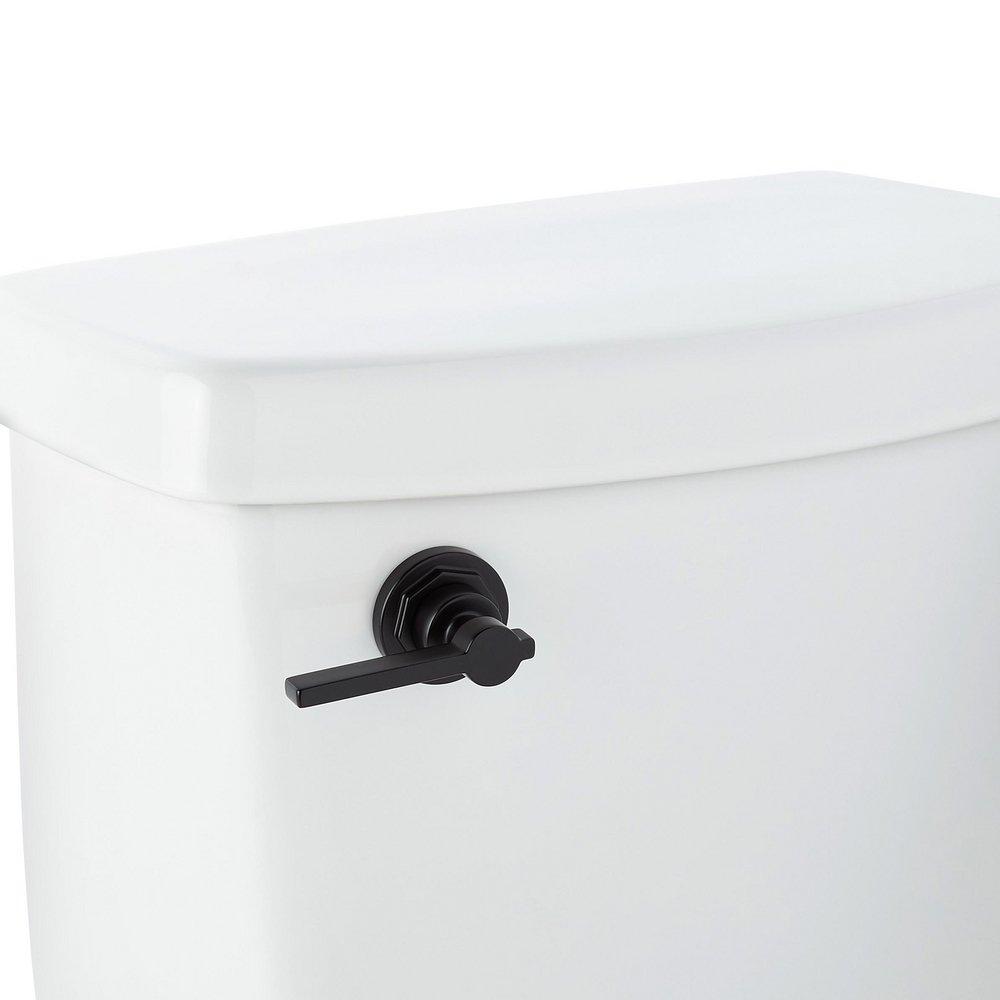 Signature Hardware Matte Black Trip Lever 