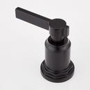 Single Handle Diverter Valve Trim in Matte Black