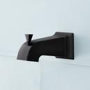Signature Hardware Matte Black Single Handle Single Function Bathtub & Shower Faucet (Trim Only) 