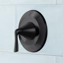 Single Handle Pressure Balancing Valve Trim in Matte Black