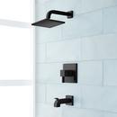 Single Handle Single Function Bathtub & Shower Faucet in Matte Black (Trim Only)