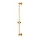 30 in. Shower Rail in Brushed Gold