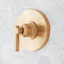 Single Handle Pressure Balancing Valve Trim in Brushed Gold (Trim Only)