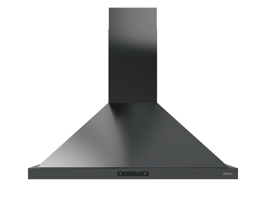 Ombra 30 in. Wall Hood in Black Stainless Steel, 600 CFM 