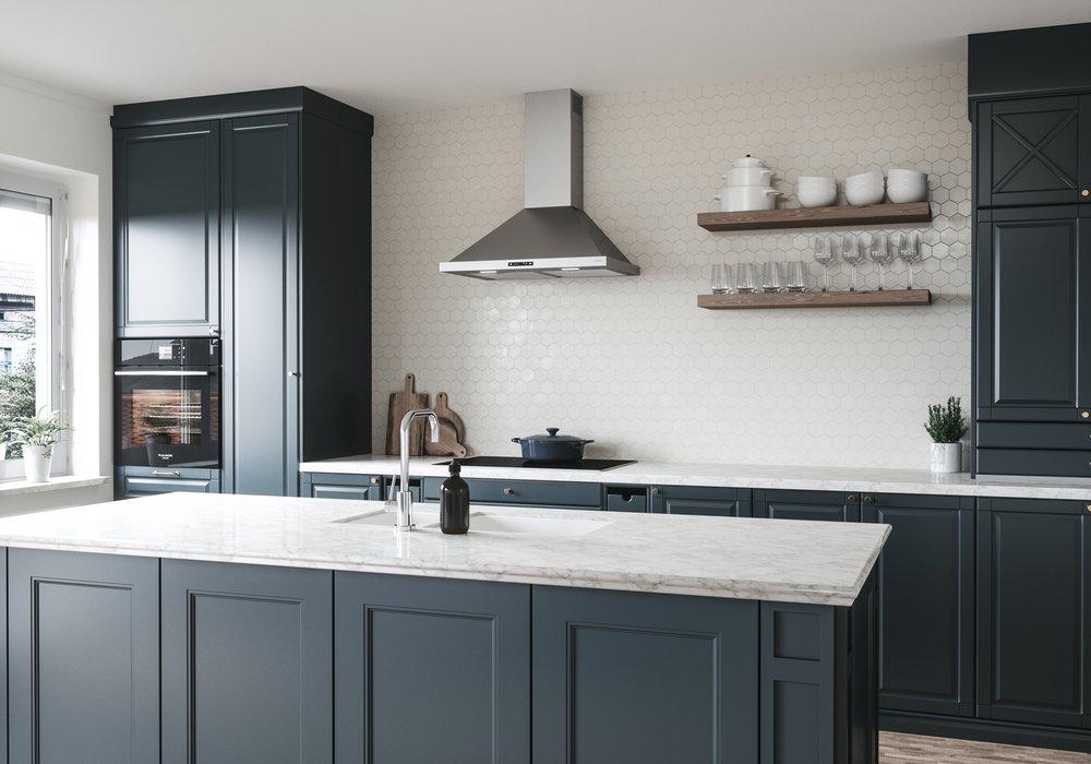 Ombra 36 in. Wall Hood in Stainless Steel, 600 CFM 