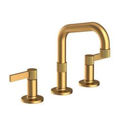 Two Handle Widespread Bathroom Sink Faucet in Satin Bronze - PVD