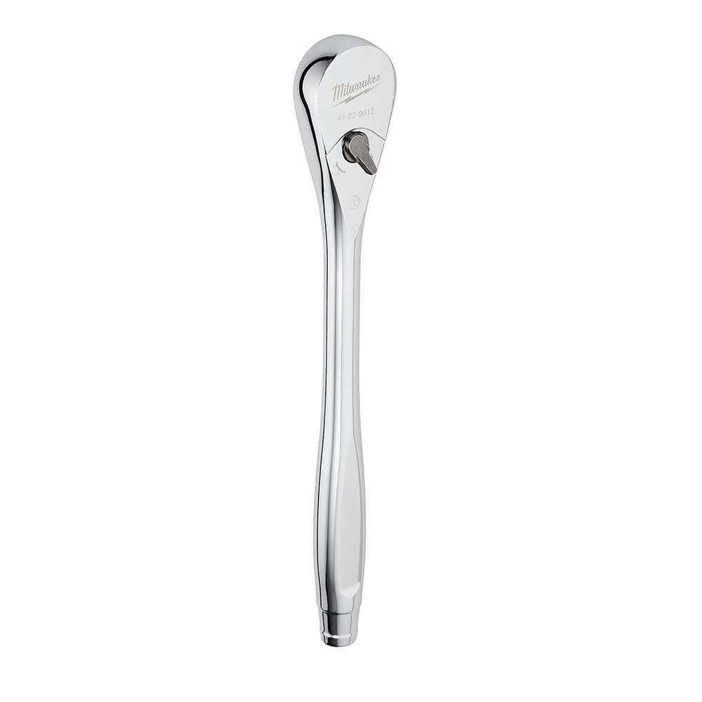 Chrome 1/2" Slim Profile Drive Ratchet 