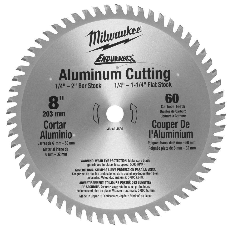 *CVR* 8 IN ALUMINUM CUTTING CIRCULA 