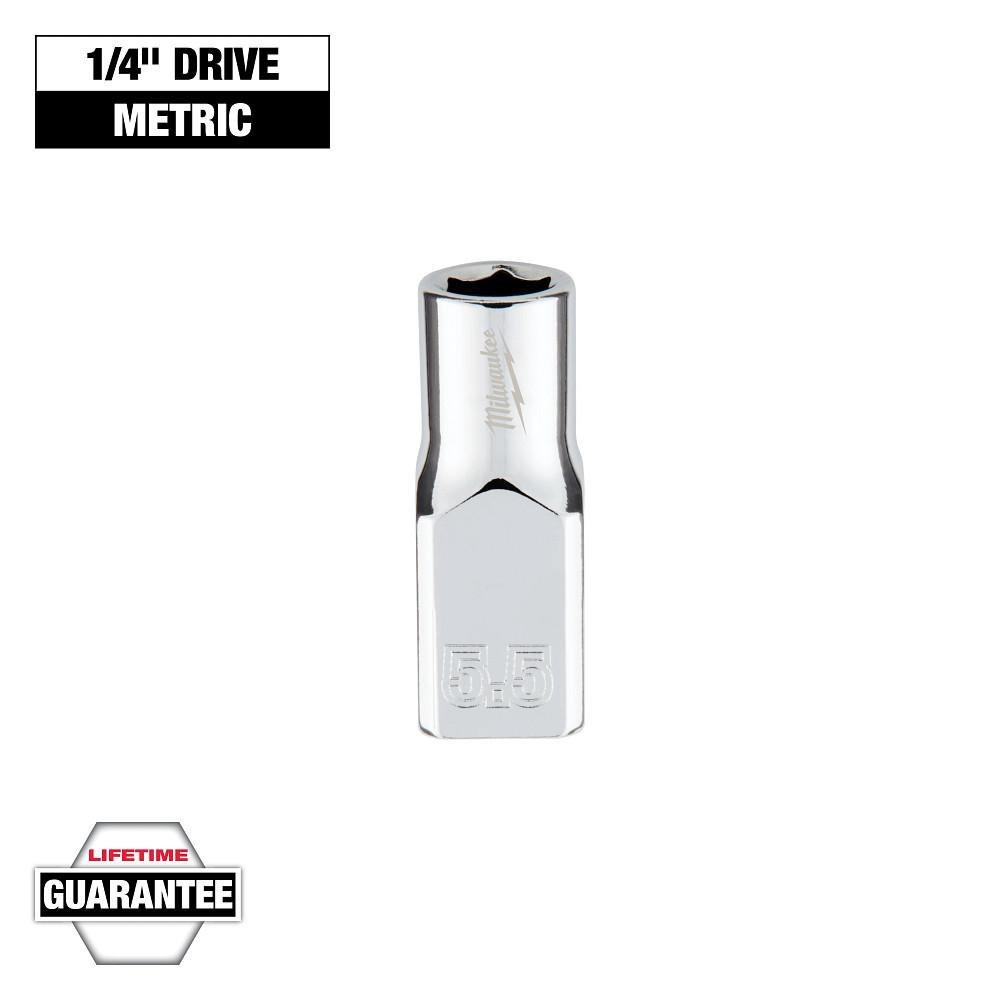 *CVR* 1/4 IN DRIVE 5.5MM METRIC 6-P 