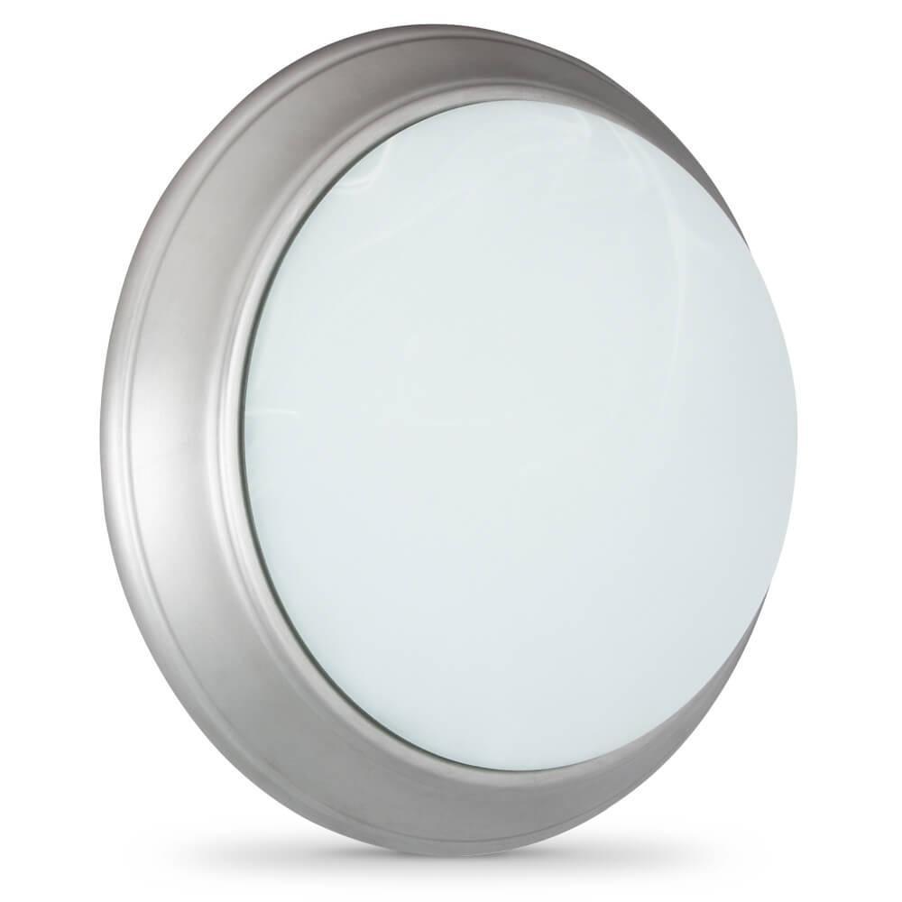 Feit Electric Nickel 15.5 W Integrated LED Flush Mount Ceiling Fixture 