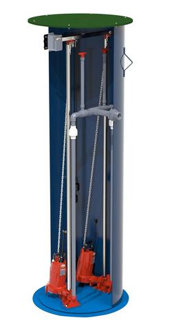 2 HP, Duplex Commercial Grinder Package