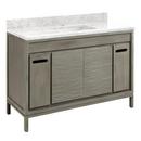 Signature Hardware Grey Wash 48 in. Floor Mount Vanity 