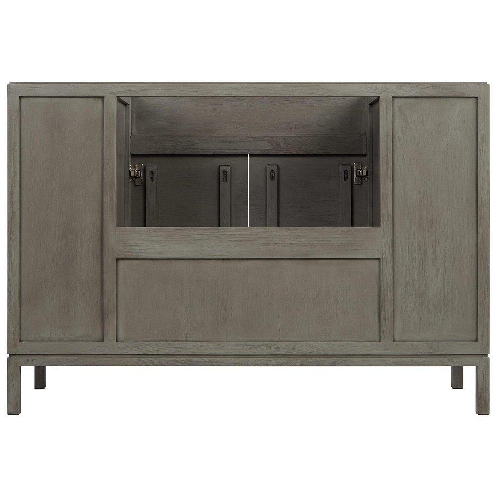 Signature Hardware Grey Wash 48 in. Floor Mount Vanity 